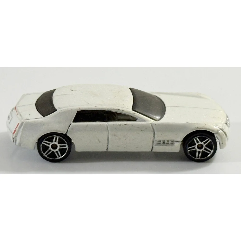 Hot Wheels Cadillac V-16 Kids 1:64 White Diecast Toy Car 2003 Mattel